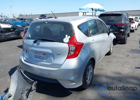 2019 Nissan Versa Note Sv z USA, uszkodzony, nr VIN 3N1CE2CP6KL358490